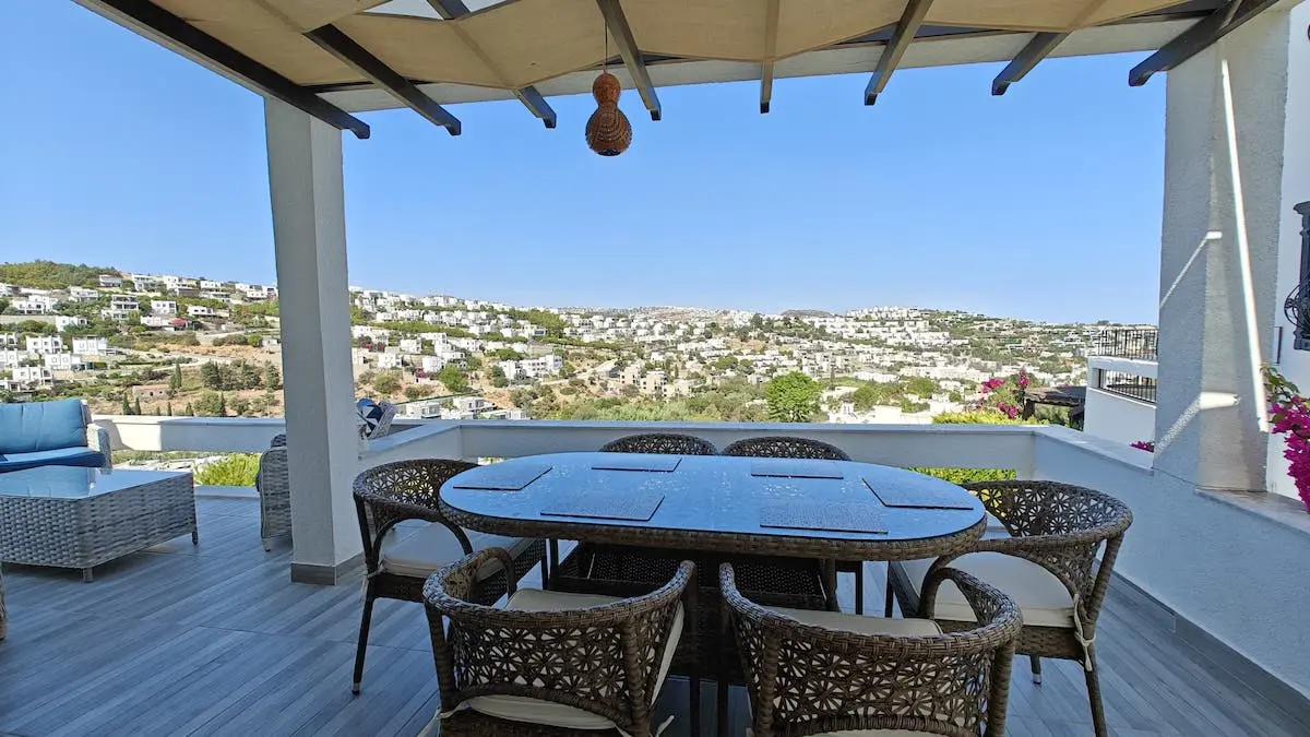 Large terrace
